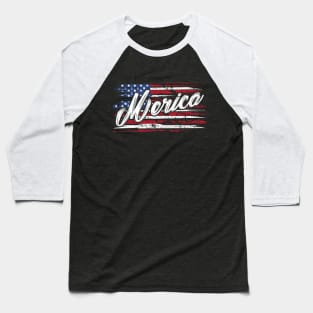 Merica Baseball T-Shirt